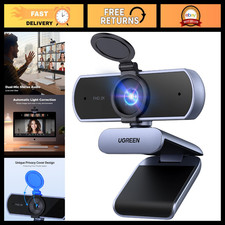 2K Ultra HD 1080P Webcam for PC with Built-in Microphone - High-Quality Video St picture