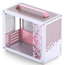 JONSBO/JONSPLUS Z20 Pink/White Micro-ATX Mini Tower Pc Case,with  picture