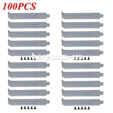 Lot 1-200PCS Silvery White PCI Slot Cover Dustproof Filter Ventilation Deflector picture