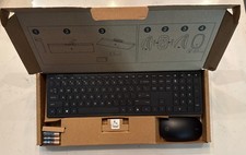 Black Wireless keyboard and mouse set for HP HSA-P003K HSA-P003M USA Layout picture
