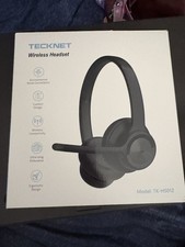 TECKNET TK-HS012 Bluetooth Single Ear Headset Boom Mic Noise Cancel Black picture