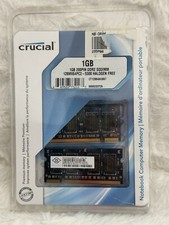 2 Crucial PC2-5300 (DDR2) 1 GB (2x 512 MB) SODIMM Kit PC2-5300 DDR2 Memory picture