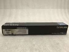 New Genuine OEM Lexmark C950X2CG Cyan Extra High Yield Toner Cartridge picture