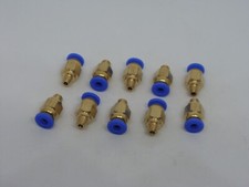 10Pcs PC4-M6 Straight Pneumatic Fitting Push Connect 3D Printer 1.75mm Filament picture