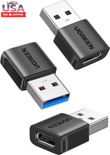 UGREEN USB to USB C Adapter 3Pack, USB C Female to USB Male Adapter 10Gbps Type picture