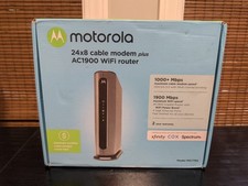 Motorola MG7700 AC1900 24X8 Cable Modem WiFi Router Combo picture