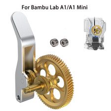 Upgraded Extruder Brass Gear for Bambu Lab A1/A1 Mini 3D Printers parts picture