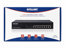 Intellinet IPS-08F-140W 8-Port Fast Ethernet PoE+ Unmanaged L2 Desktop Switch picture