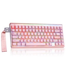 Leobog Aula Hero 75 HE Wireless Keyboard Pink picture