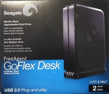 Seagate FreeAgent GoFlex Desk 2TB USB2.0 External 9ZQ2N2-570 STAC2000100 (New) picture