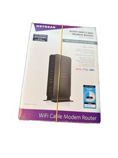NETGEAR C3000 N300 WiFi Cable Modem Router DOCSIS 3.0 Open Box Sealed picture
