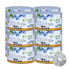 600 Pack MyEco CD-R CDR 52X 700MB 80Min Economy Logo Blank Recordable Media Disc picture