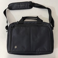 Wenger Swiss Gear Source Laptop Briefcase Tablet Pocket Black Carry On picture