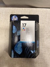 Genuine HP 17 Tri-Color Ink Cartridge Factory Sealed Box Exp 04/2013 picture