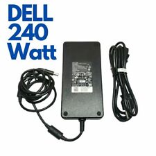 240W Dell Authentic Adapter for WD19DC USB-C Thunderbolt Docking Station w/cord picture