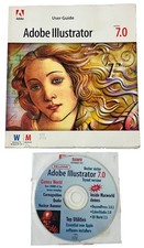 Adobe Illustrator 7.0 User Guide 1997 Win Mac Sealed Macworld Demo CD Bundle picture