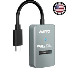 Ultra-Fast M.2 NVMe to USB-C Adapter - 10Gbps Speed, Robust ABS Enclosure picture