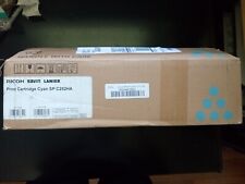 New Genuine RICOH SP C252HA Cyan Print Cartridge Model M921-33 Open Box NEW picture