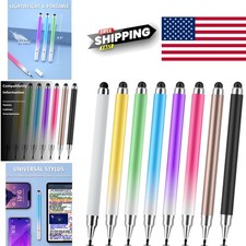 Stylus Pen for Touchscreen Devices 8 Pack Dual Tip Lightweight Colorful Set picture