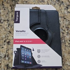 Targus VersaVu 360 Rotating Leather Case Stand Sleep/Wake iPad mini 1-4 picture