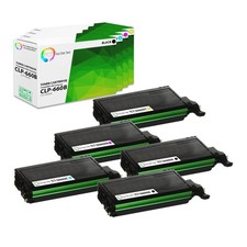 TCT 5PK CLP-660 Color Toner Cartridge For Samsung CLP660 CLP610 CLX6200 CLX6210 picture