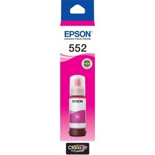 AU Epson T552 Magenta EcoTank 552 Ink Bottle Toner C13T06W392 Genuine Original picture
