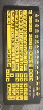 KEYS-U-See LARGE Print Keys Keyboard USB Connection Wired picture