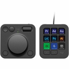 Logitech MX Creative Console, Programmable Keypad With 9 Customizable LCD Keys picture