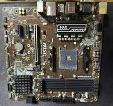 MSI B450M PRO-VDH MAX MicroATX AM4 DDR4 Motherboard w/ Ryzen 5 2600 picture