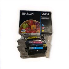 New  3 X Genuine Epson T200 Cyan/Magenta/Yellow Standard Yield Ink Cartridge picture