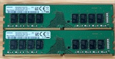 Samsung 32GB (2x16GB) DDR4-2666 UDIMM 2Rx8 M378A2K43CB1-CTD Desktop RAM picture
