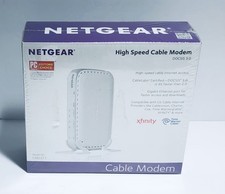 NETGEAR CMD31T-100NAS DOCSIS 3.0 High Speed Cable Modem New Sealed picture