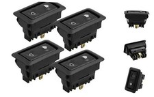 4pcs DC 12V Universal 6 Pins Momentary Electric Illuminated Power Window picture