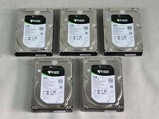 Lot of 5x Seagate ST3000NM0035 3TB 7.2k 12Gb/s 3.5” SAS Hard Drive SED picture