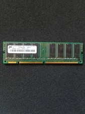 Micron 256MB , PC-133U , SDRAM , 168 pin , Model # MT16LSDT3264AG-133E1 picture