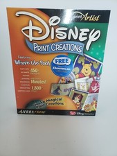 Disney Print Creations Featuring Winnie The Pooh (PC CD-Rom, 2002) New. picture
