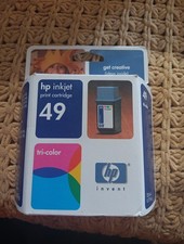 Genuine HP 49 Ink Cartridge TRI COLOR 51649A New in Box SEALED Exp 8/2004 picture