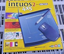 Wacom Intuos 2 4 x 5 USB Graphics Tablet -  No Pen and Mouse  picture