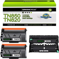 2PK TN850 Toner + 1PK DR820 Drum Unit for Brother HL-L6400DW HL-L6400DWT L6300DW picture