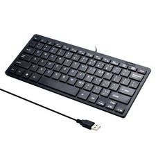 Mini 78 Keys Wired Keyboard - with Keyboard Cover Computer keypad for Laptop ... picture