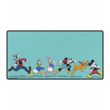 Disney Mickey And Friends Running Movie Logo Mouse Pad Desk Mats picture