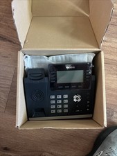 Yealink SIP - T43U Ultra-elegant Gig Phone Missing Power And Phone Line Cord picture
