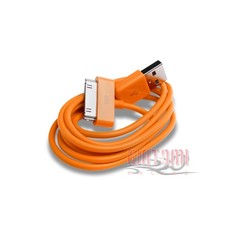 100X 3FT USB 30PIN ORANGE CABLE DATA CHARGER FOR GALAXY TAB 7