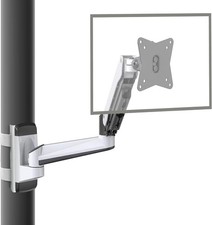 CondoMounts CLMMMAW2022 Height Adjustable Full Motion TV Pillar Mount & White  picture