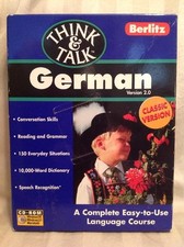 Berlitz Think & Talk German 2.0 Language Course CD-ROM WIN/MAC - NEW  F3 picture