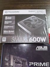 Thermaltake SMART 600W ATX 12V V2.3EPS 80 Plus Certified Active PFC Power Supply picture