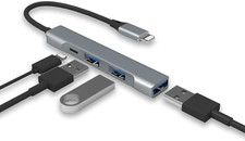 Lightning to USB Hub [Apple MFi Certified] 4-in-1 USB OTG Hub with 3 USB3.0 Port picture