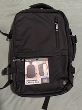 Primo Weekender Laptop Bag Black w/ USB Charging Port Travel Business Case picture