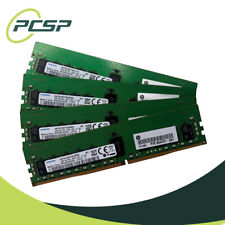 64GB RAM Kit - Samsung 4x16GB PC4-2666V-R 1Rx4 DDR4 ECC REG M393A2K40CB2-CTD7Q picture