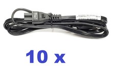 HP 213349-001 Power cord 3 wire conducto Has straight (F) C5 receptacle Lot 10 picture
